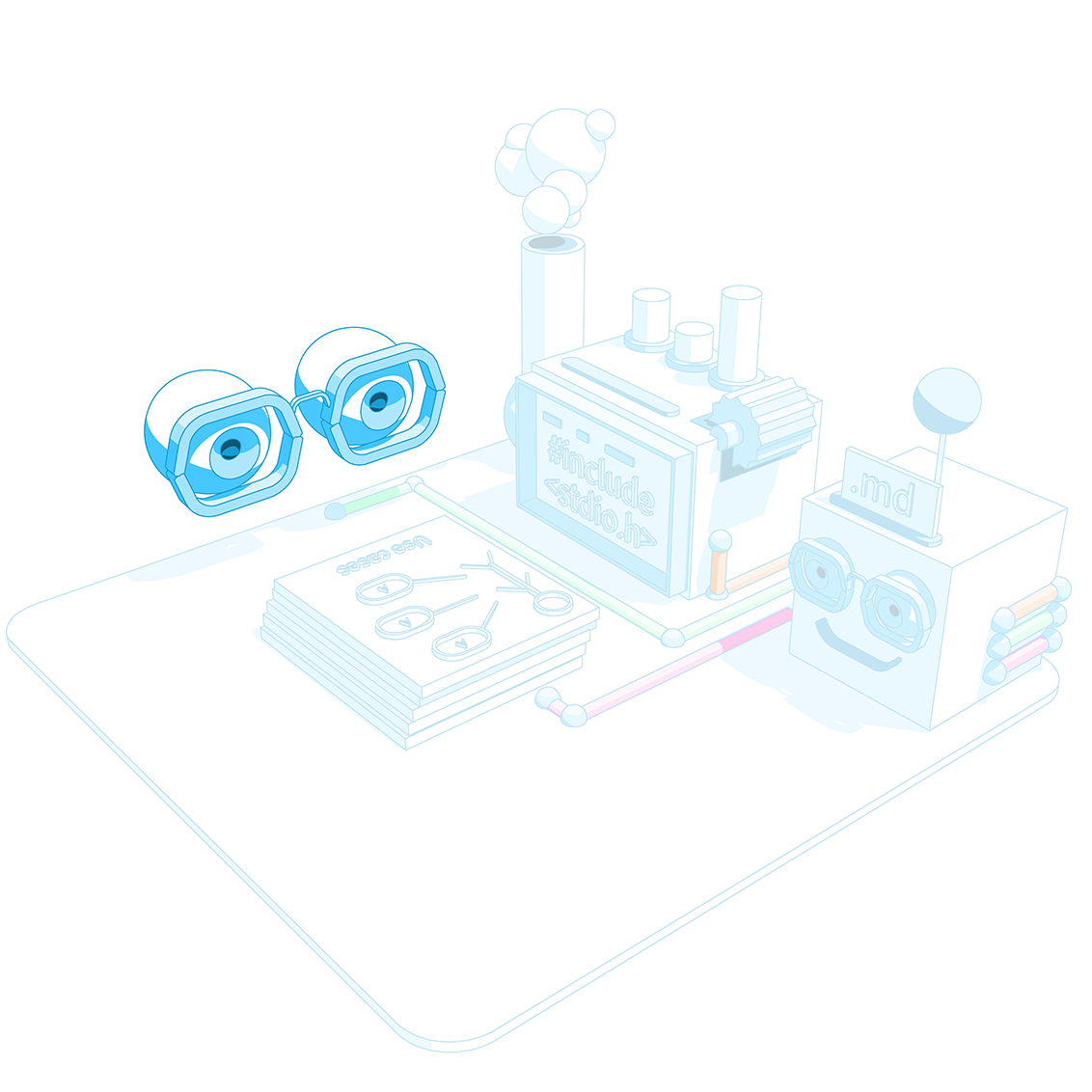 Inspector — human oversight role illustration