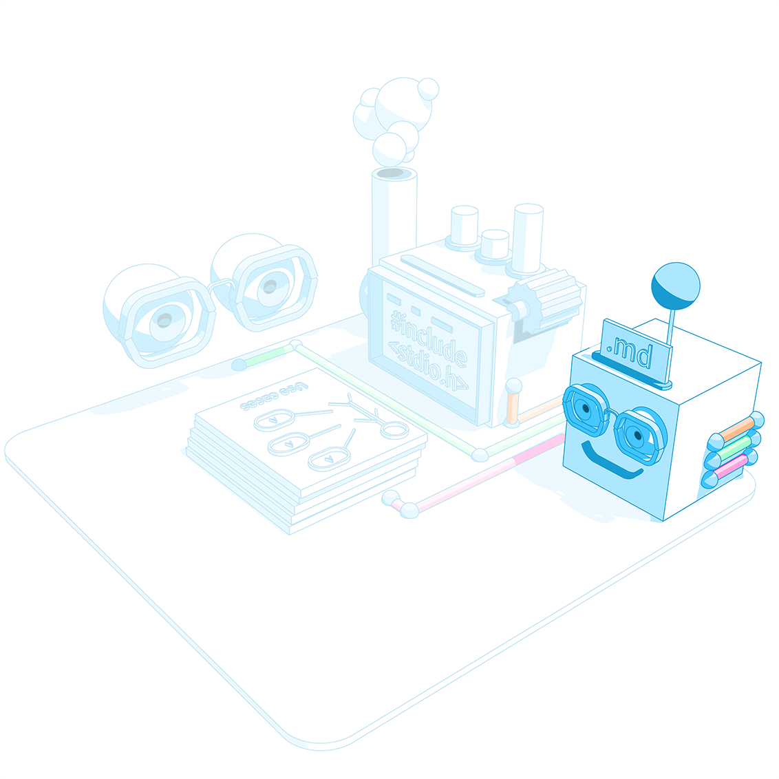 Millwright — AI coding agent illustration